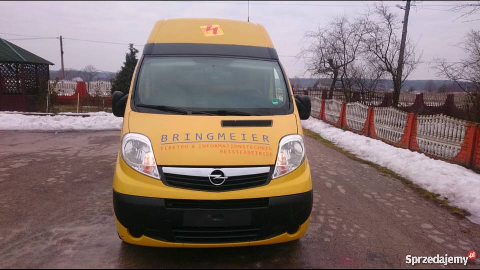 Opel Vivaro L2H2 20 CDTi z Niemiec Klima Navi komputer pokładowy świętokrzyskie Łopuszno sprzedam