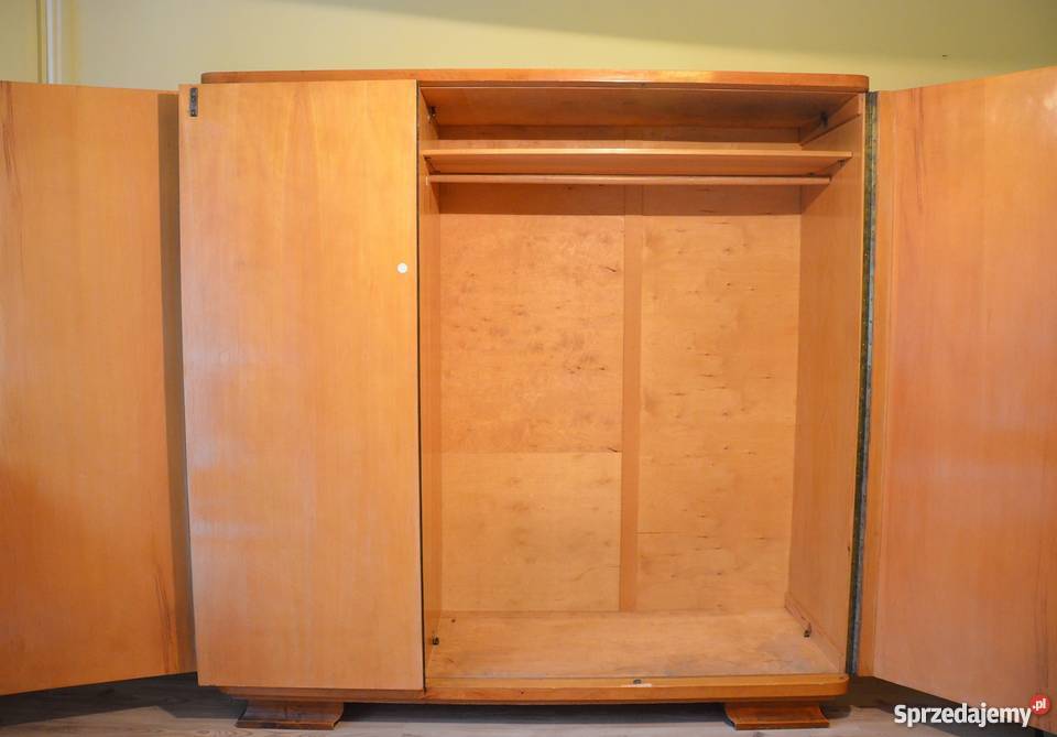 249 PLN Okazja Szafa trzydrzwiowa z lat 50tych 58cm Leżajsk