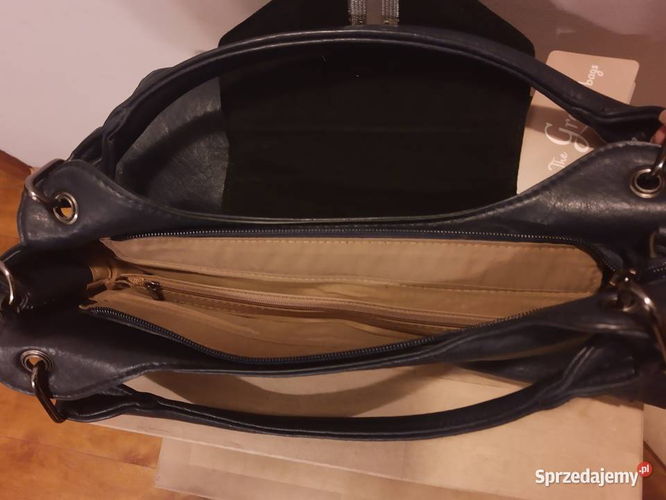 Torba ciemny granat Grace Warszawa