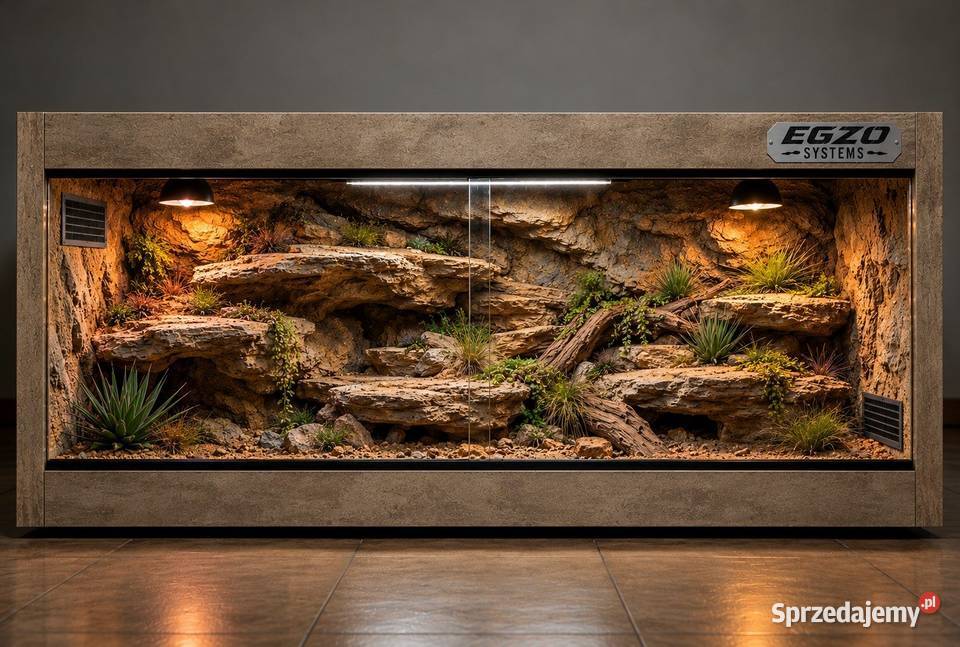 Terrarium Egzo Systems agamy brodatej żółwia Świecie