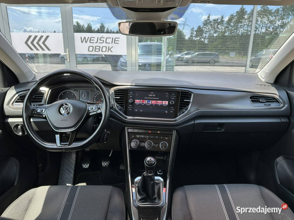 Volkswagen TRoc Grzane fotele Lane Assist serwisowany w ASO Kąty Opolskie