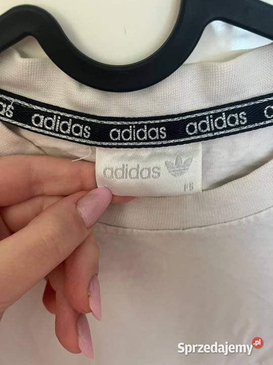 Oryginalna biała koszulka Adidas XL Gdańsk sprzedam