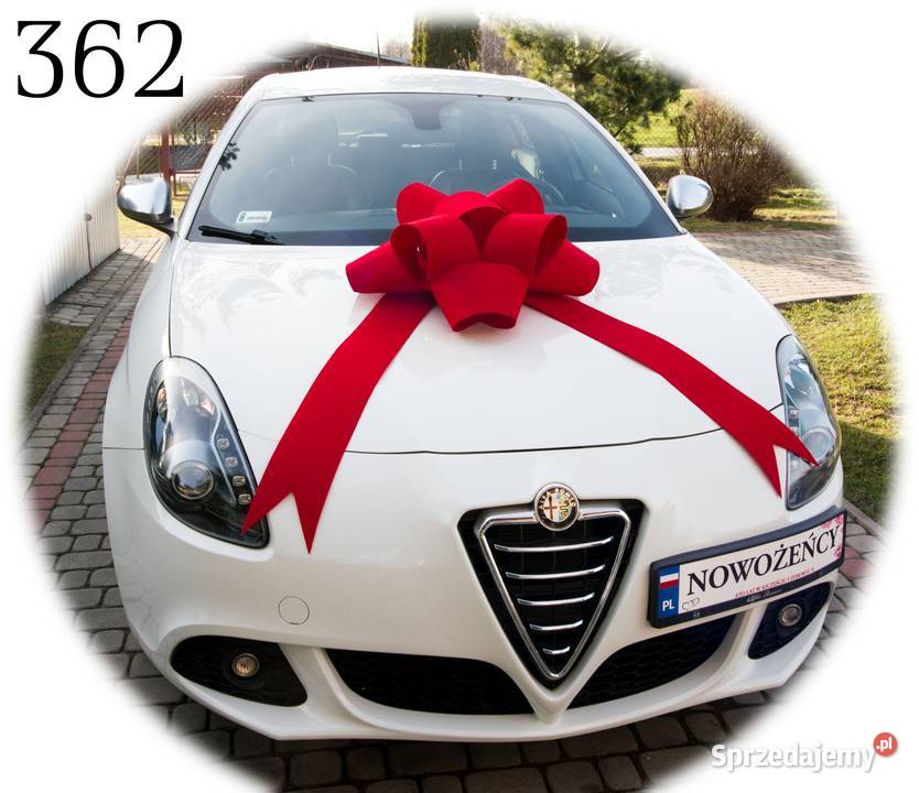 DUŻA KOKARDA na samochód prezentowa ozdabianie tuningowanie