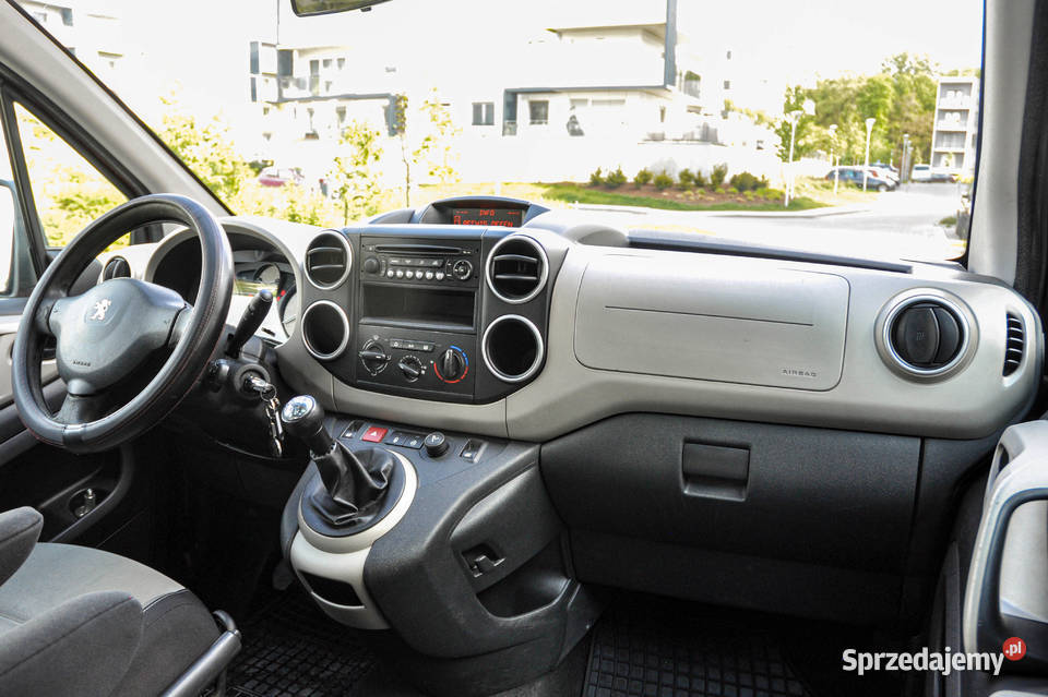 Peugeot Partner 16 LPG Lift 2012 r Bezwypadkowy Wrocław