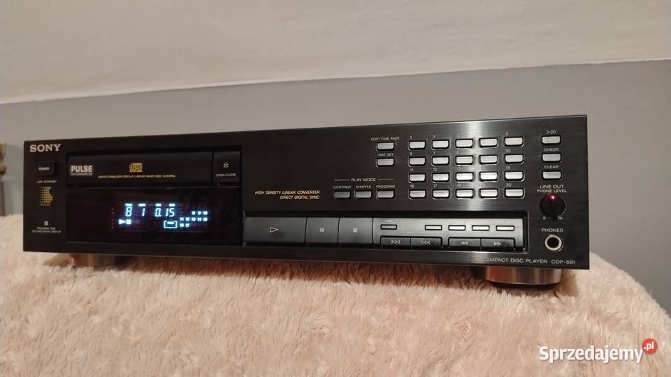 Odtwarzacz CD Sony cdp 591 Trzebuska sprzedam