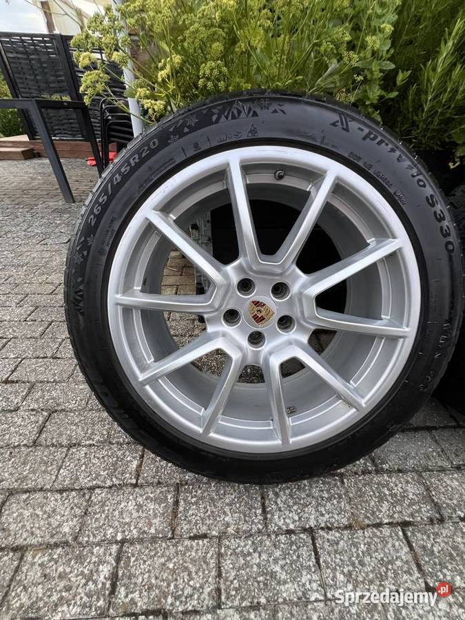 Porsche Macan turbo komplet felg 20 z dwoma Goleniów