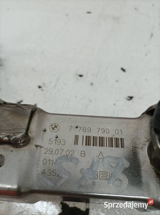 CHŁODNICA SPALIN 7789790 01 30 D M57 Bmw Seria 7 świętokrzyskie