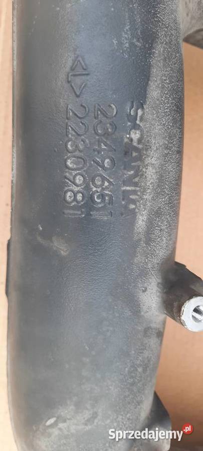 Łącznik Kolektora Ssącego SCANIA 2349651 świętokrzyskie Staszów sprzedam