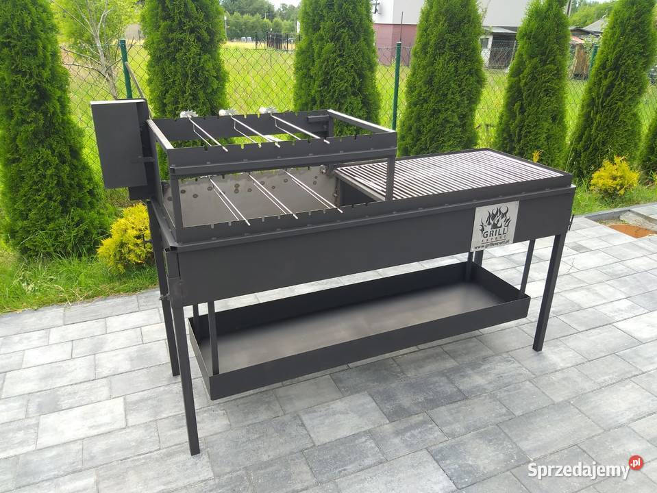 Grill Węglowy Obrotowy wielofunkcyjny kompletny sprzedam