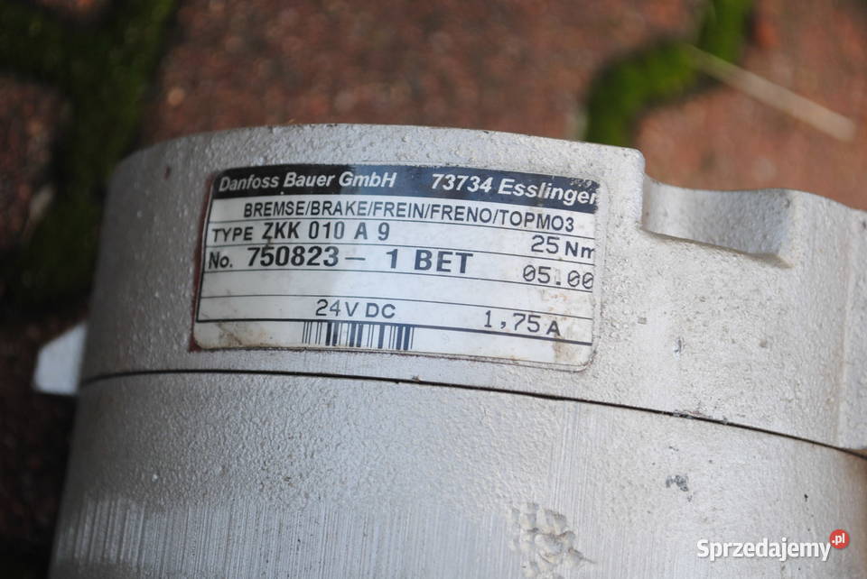 HAMULEC silnika elektrycznego 24V typ ZKK010A9 lubuskie Kargowa