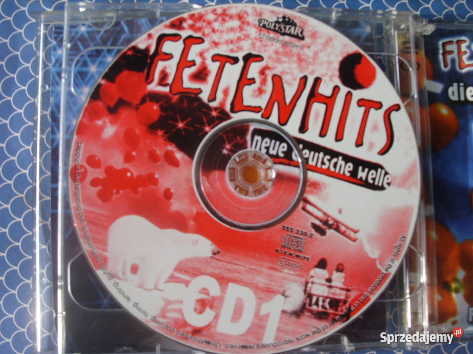 Skladanka CD FETENHITS 2 CD 1998 dolnośląskie Wołów