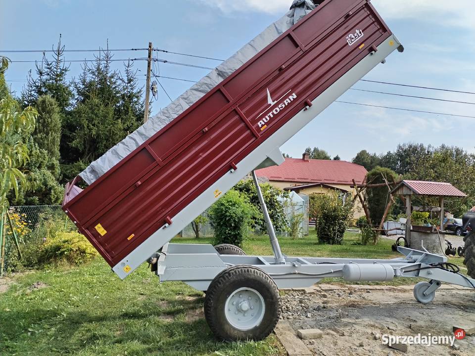 Przyczepa wywrotka jednoosiowa lubelskie Krzczonów-Wójtowstwo