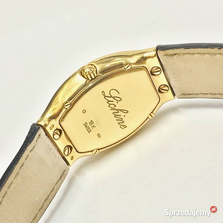 Złoty ZEGAREK damski 18K EBEL Lichine Tonneau Damskie Warszawa