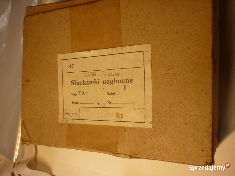 Słuchawki do radiostacji sprzedam