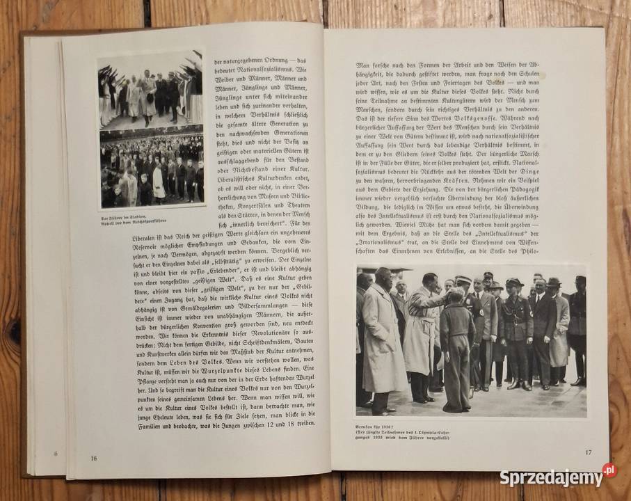 Książka Sport i Państwo III Rzesza 1934 tom I śląskie Gliwice