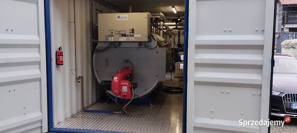 Wynajem kotłowni parowej kocioł parowy wielkopolskie Luboń