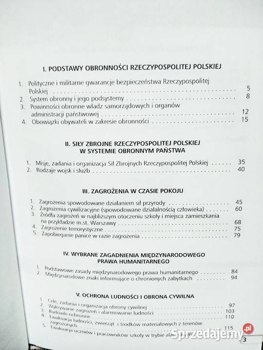 Edukacja bezpieczeństwa żak unikatowe książki mazowieckie Warszawa
