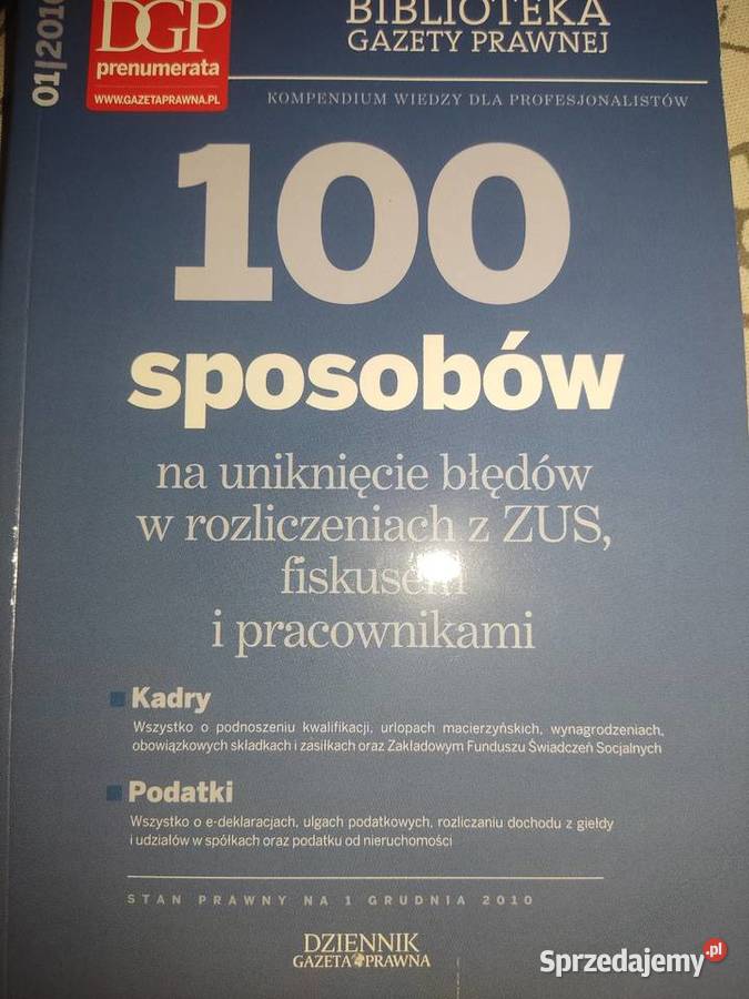 Książki z zakresu kadrowego personalnego prawo i administracja Gdańsk
