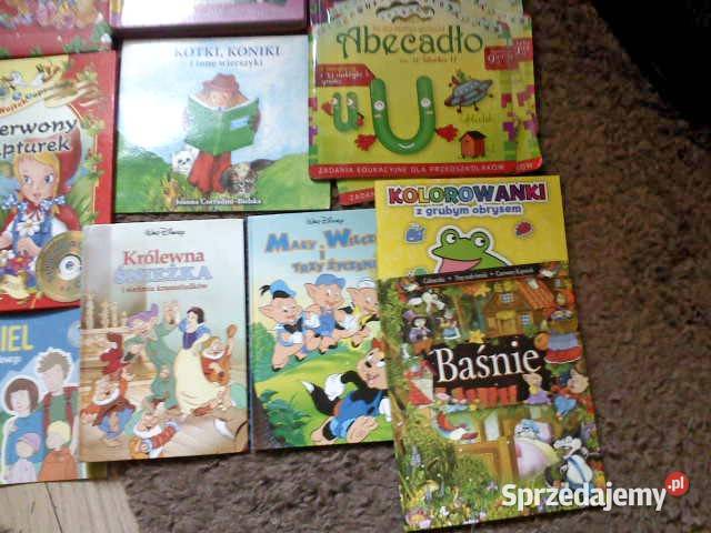 Książki bajki dzieci duży zestaw twarda małopolskie Zakopane