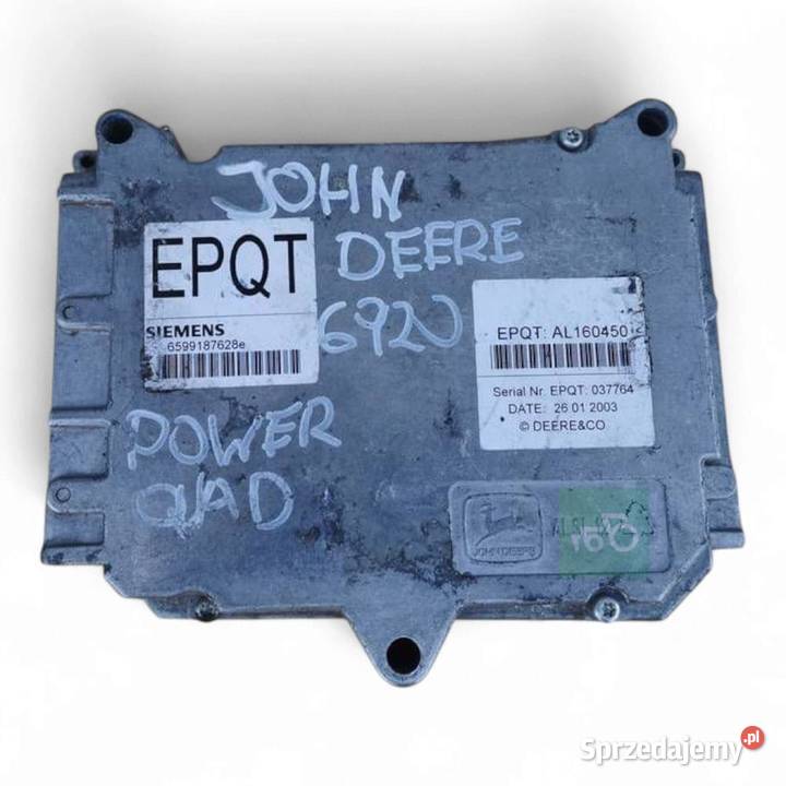 Komputer Sterownik EPQT AL160450 John Deere 7220 Wilkowo