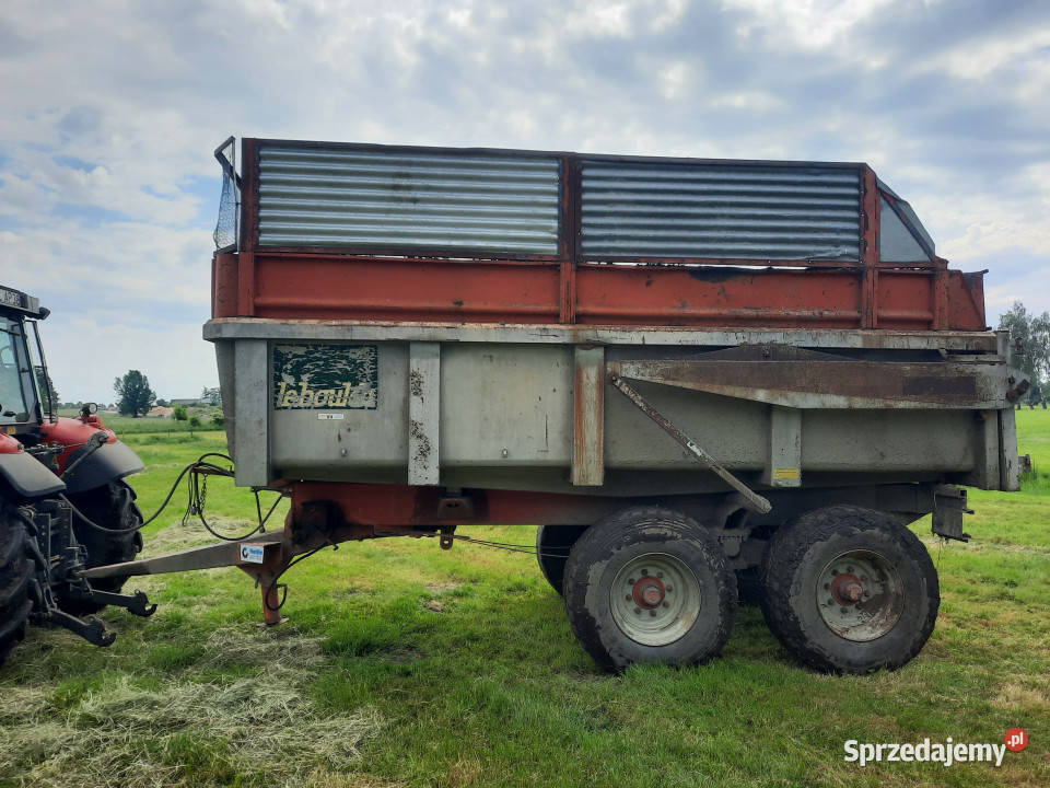 Przyczepa wywrotka LEBOULCH RB2120 12 ton 25 m3 Przyczepy rolnicze sprzedam