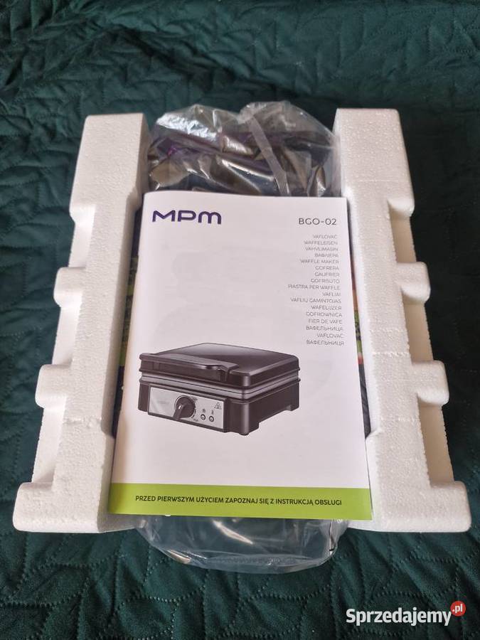 NOWA Gofrownica MPM BGO0 1400W MOCNA waffe maker Wrocław