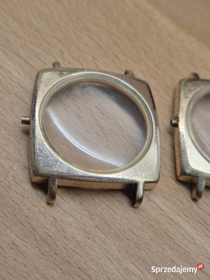 2 x złocone koperty GlashutteBison Chorzów