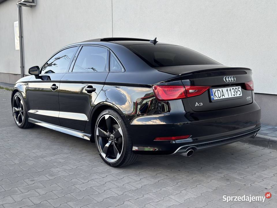 Audi A3 8V Sline 20 Tfsi 220 QUATTRO Panorama elektryczne szyby Dąbrowa Tarnowska