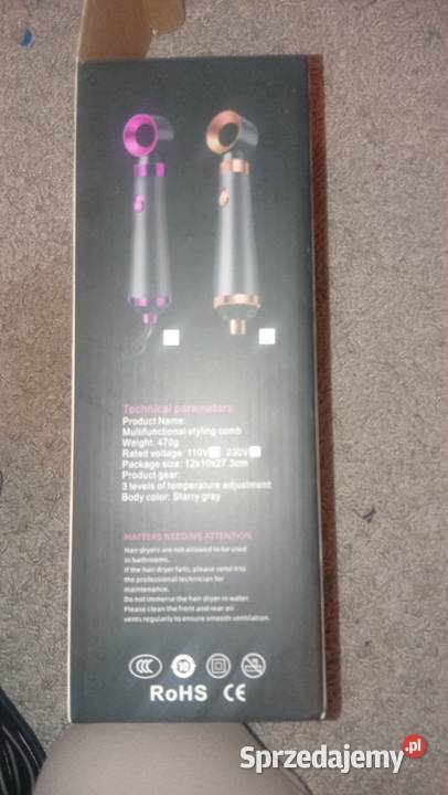 Suszarka z wymiennymi końcówkami Czemierniki