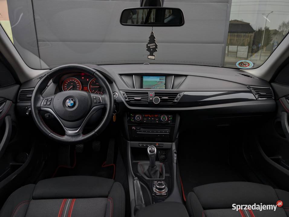 BMW X1 xDrive18d Lift SportLine nieuszkodzony Samochody osobowe Białystok