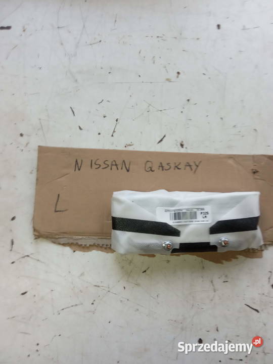 NISSAN QASHQAI PODUSZKI FOTELI pomorskie Kobylnica