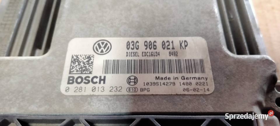 VW GOLF V 0409 20 TDI STEROWNIK KOMPUTER SILNIKA Bielsko-Biała