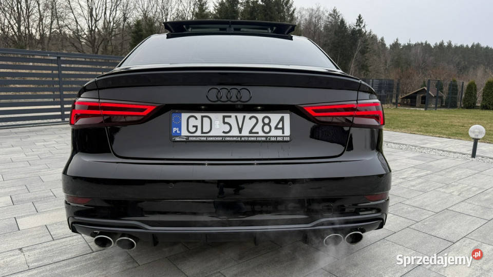 Audi S3 20tfsi quattro 367 full ledy panorama immobilizer Gdańsk