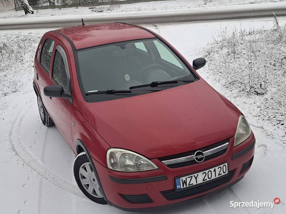 Sprzedam ładnego Opla Corsa C 12 benzyna 2004r 1200cm3 Żyrardów