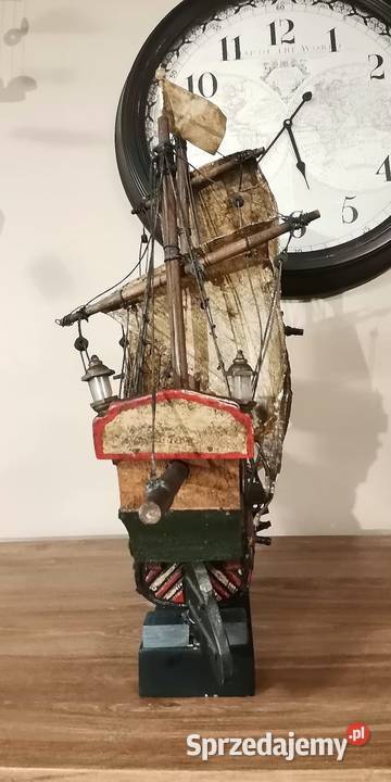 Stary drewniany żaglowiec Santa Maria Bydgoszcz
