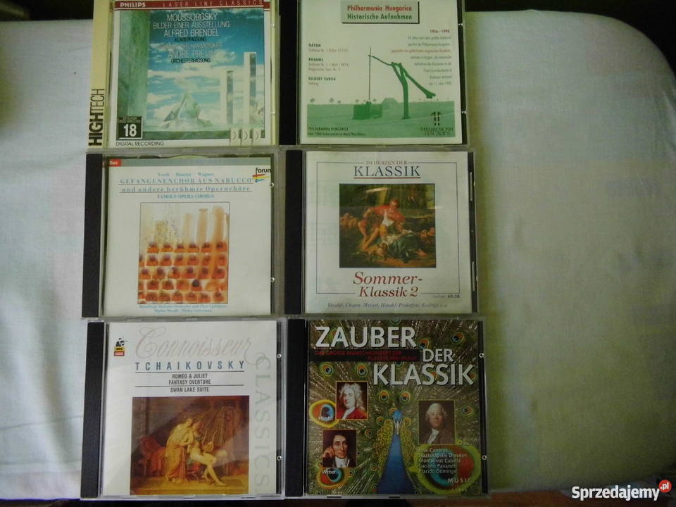 Muzyka klasycznapłyty CD Żory sprzedam