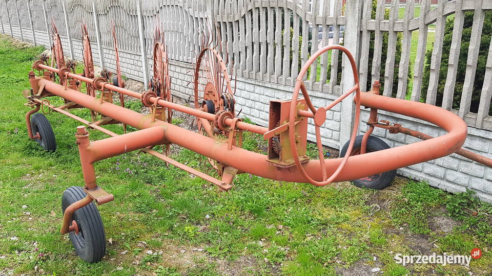 Przegrabiarka przegrabiacz zgrabiarka Maszyny zielonkowe Drużbice
