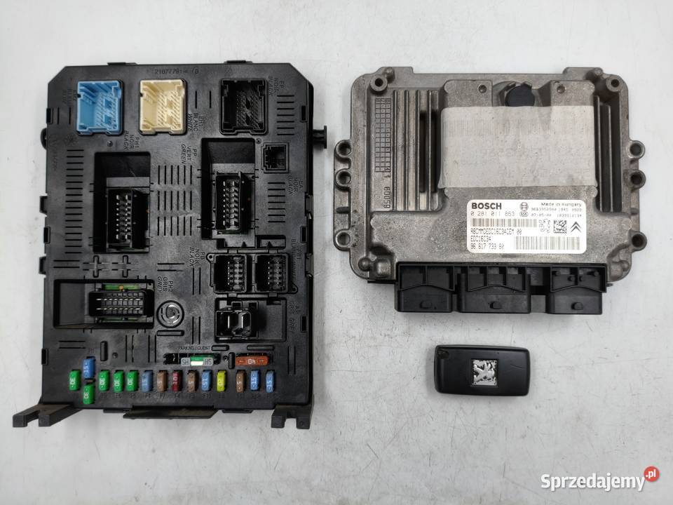 Sterownik Silnika Citroen C4 16 HDI 9661377280 osobowe Wyszków