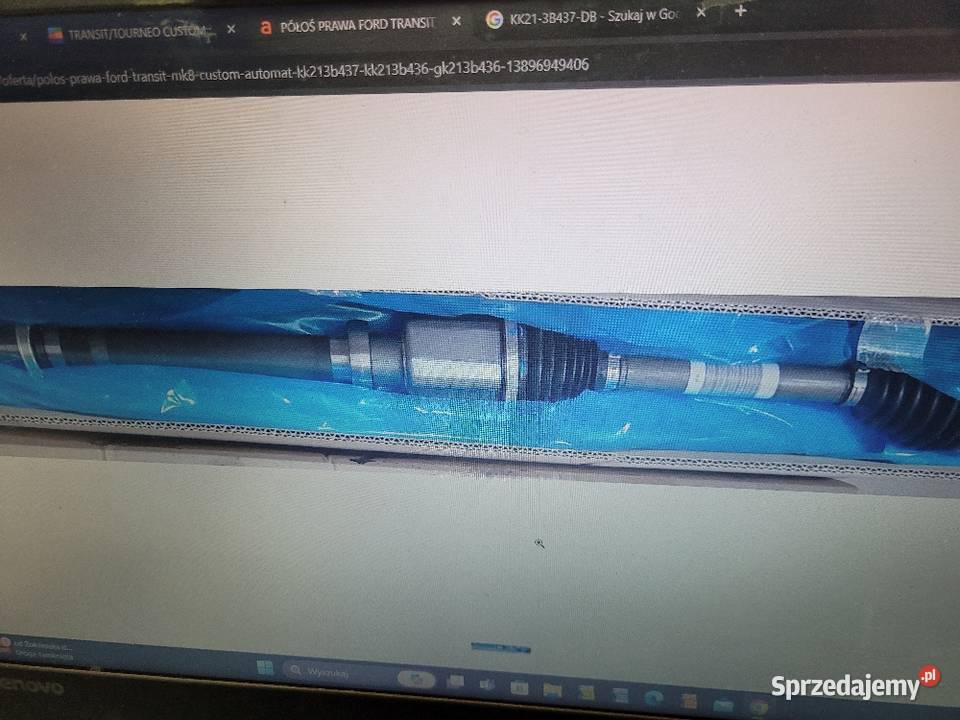 Półoś 2712152 KK213B437DB 2712139 KK213B436DB dostawcze mazowieckie