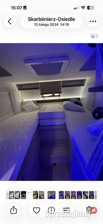 Kamper Rapido itineo JC740 nowy Skarbimierz sprzedam