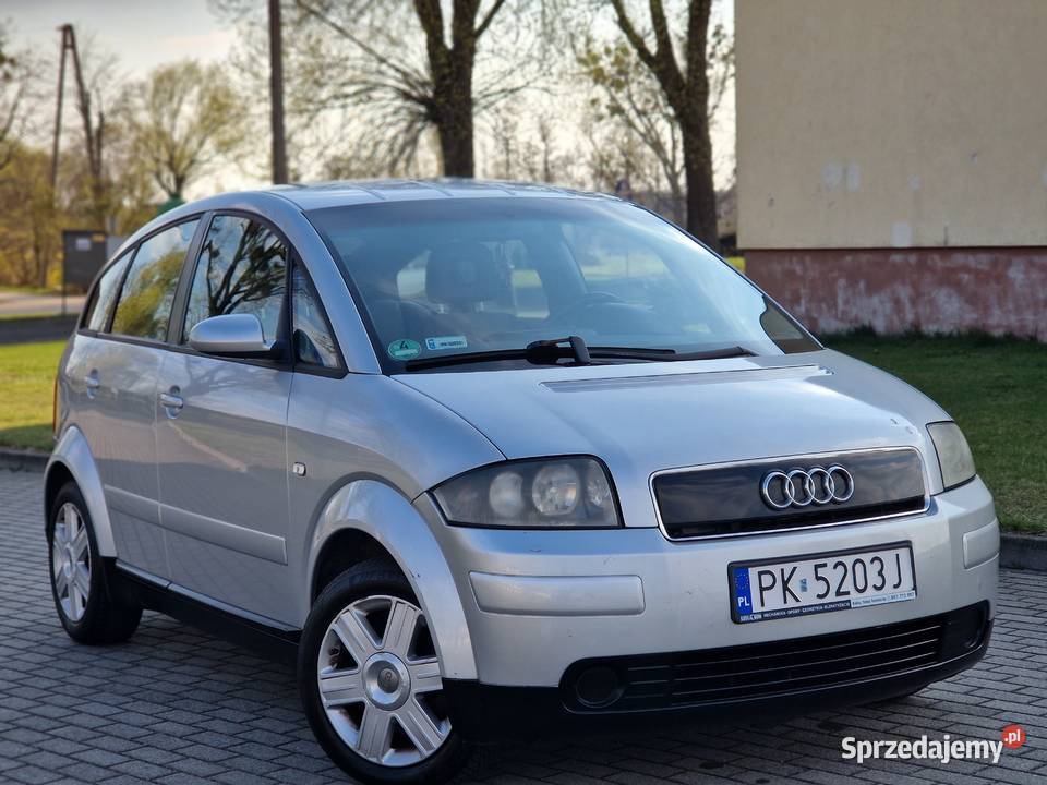 Audi A2 14TDi Dobra 4L100 Klima Bez Korozji Audi wielkopolskie Pleszew