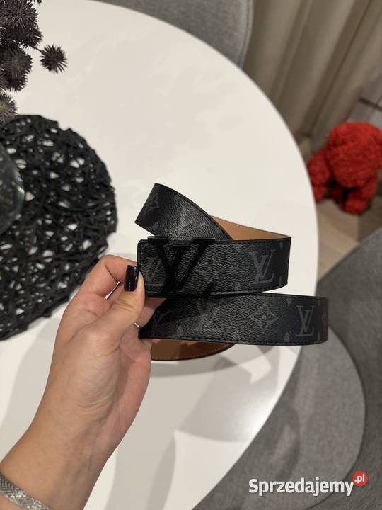 Pasek męski skórzany LV Louis Vuitton Monogram