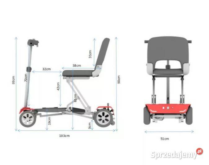 Skuter elektryczny składany BILI BIKE FOLD Z1 8h Tarnów
