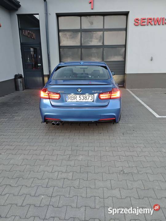 BMW 320d xDrive MPakiet Fabryczny Estoril Blue podkarpackie Strzyżów