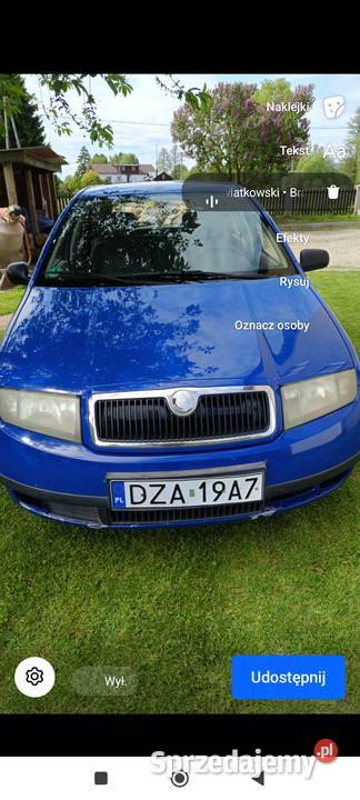 Skoda Fabia 12 dolnośląskie Ścinawka Dolna