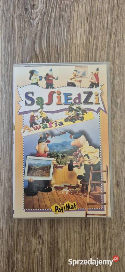 Bajka kaseta video VHS Sąsiedzi awaria sprzedam