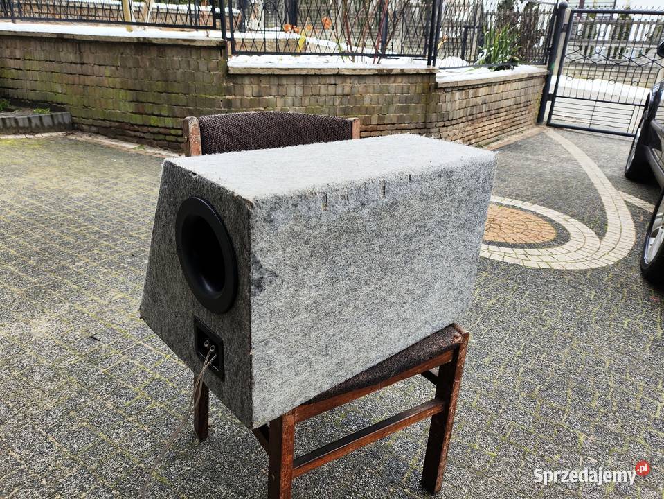 Skrzynia basowa bassowa tuba JBL CS1204B Wysyłka skrzynie basowe i tuby Niegowonice