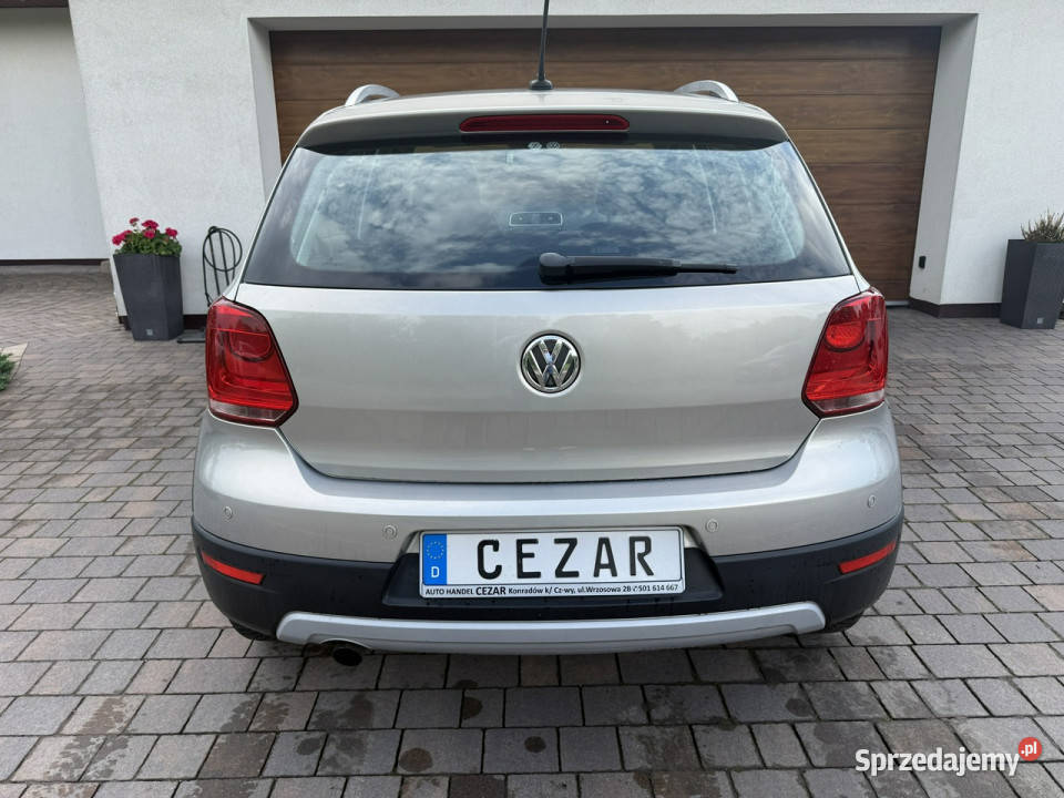 Volkswagen Polo Cross 11r automat DSG nawigacja Konradów