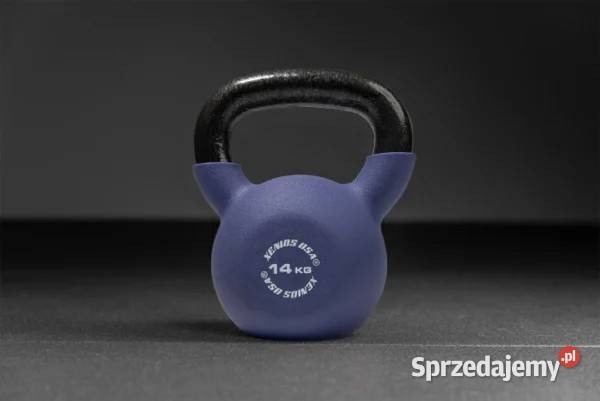 Fitness Kettlebell neoprenowe kolorowe Xenios Wałcz