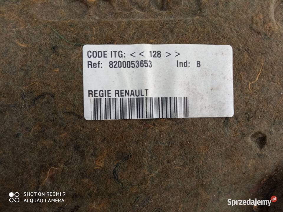 Tapicerka deski rozdzielczej konsoli Renault kujawsko-pomorskie Posługowo sprzedam